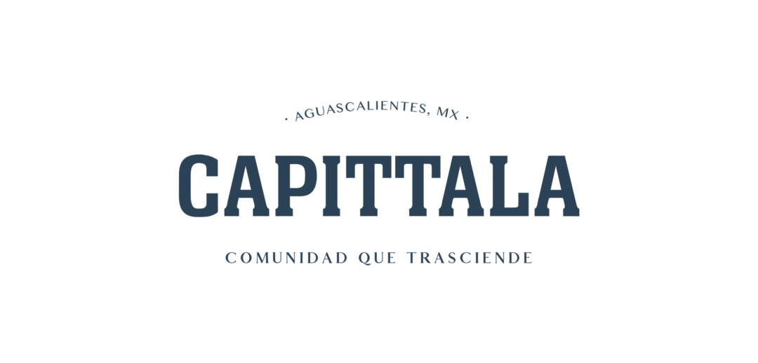 Logo de Capittala, desarrollo inmobiliario con casas y departamentos en Aguascalientes