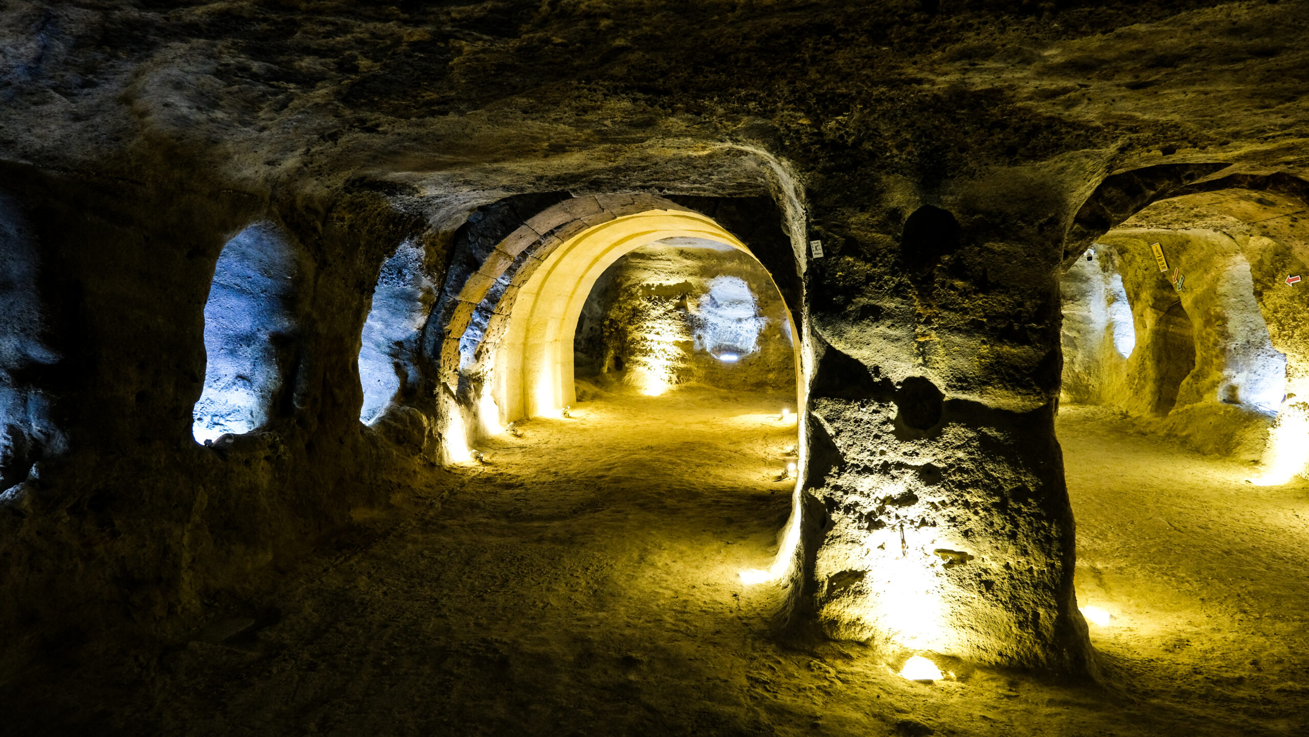 Derinkuyu underground city in Turkey