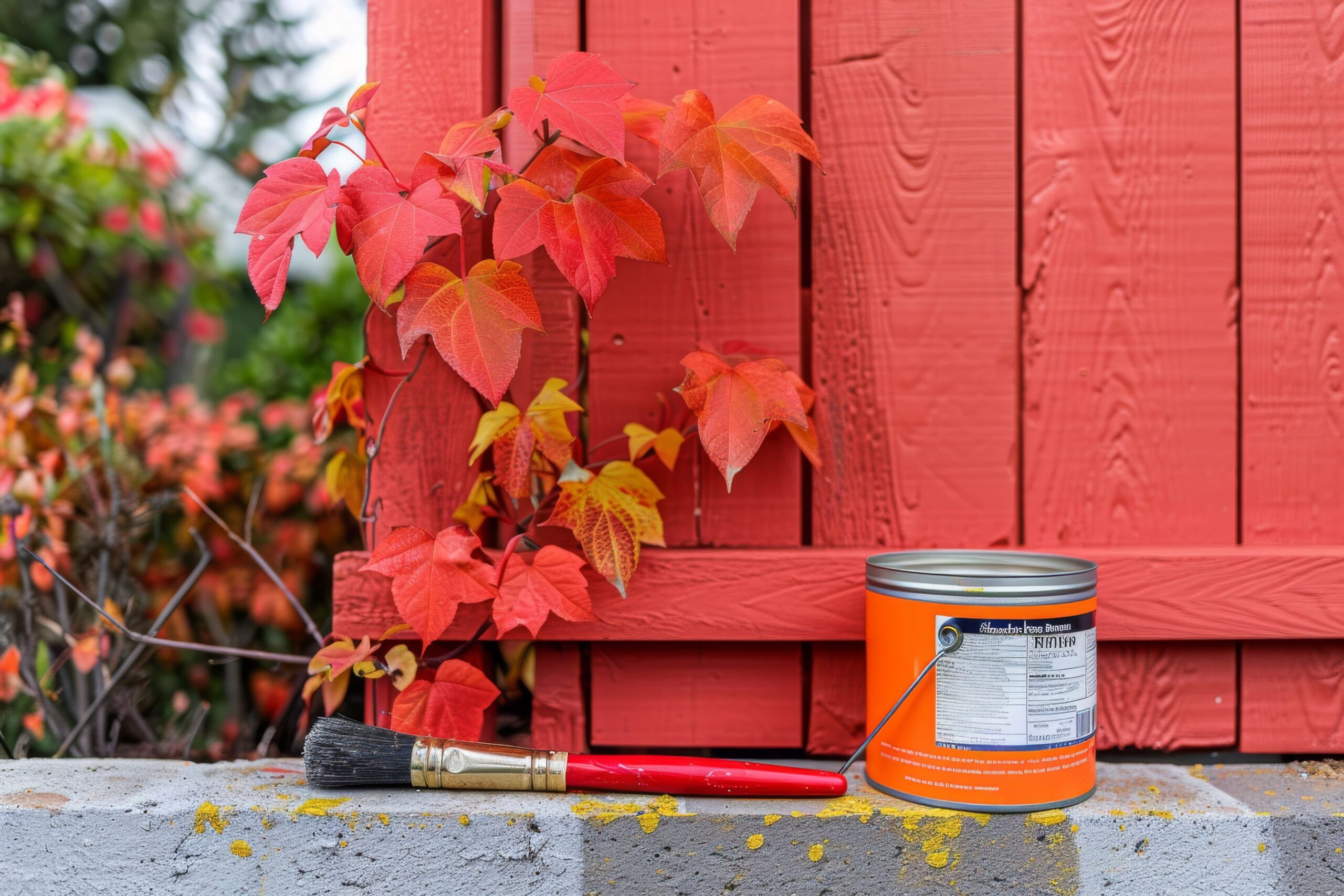 theres-nice-freshly-painted-american-fence-paint-can-brush-spring-summer-hom