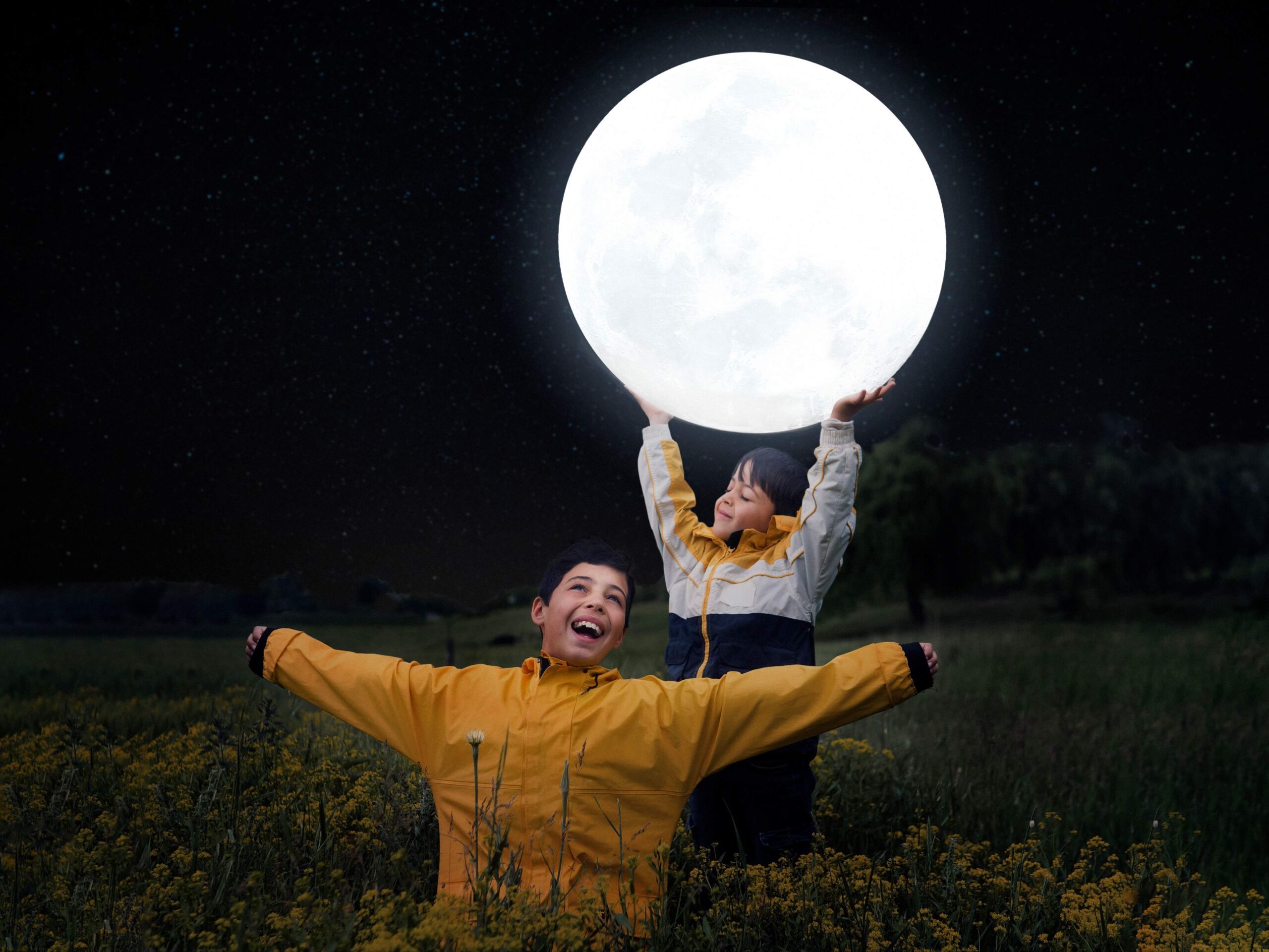 child-holding-moon