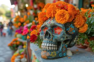 Festival de la muerte en León Guanajuato como festividad al Día de Muertos