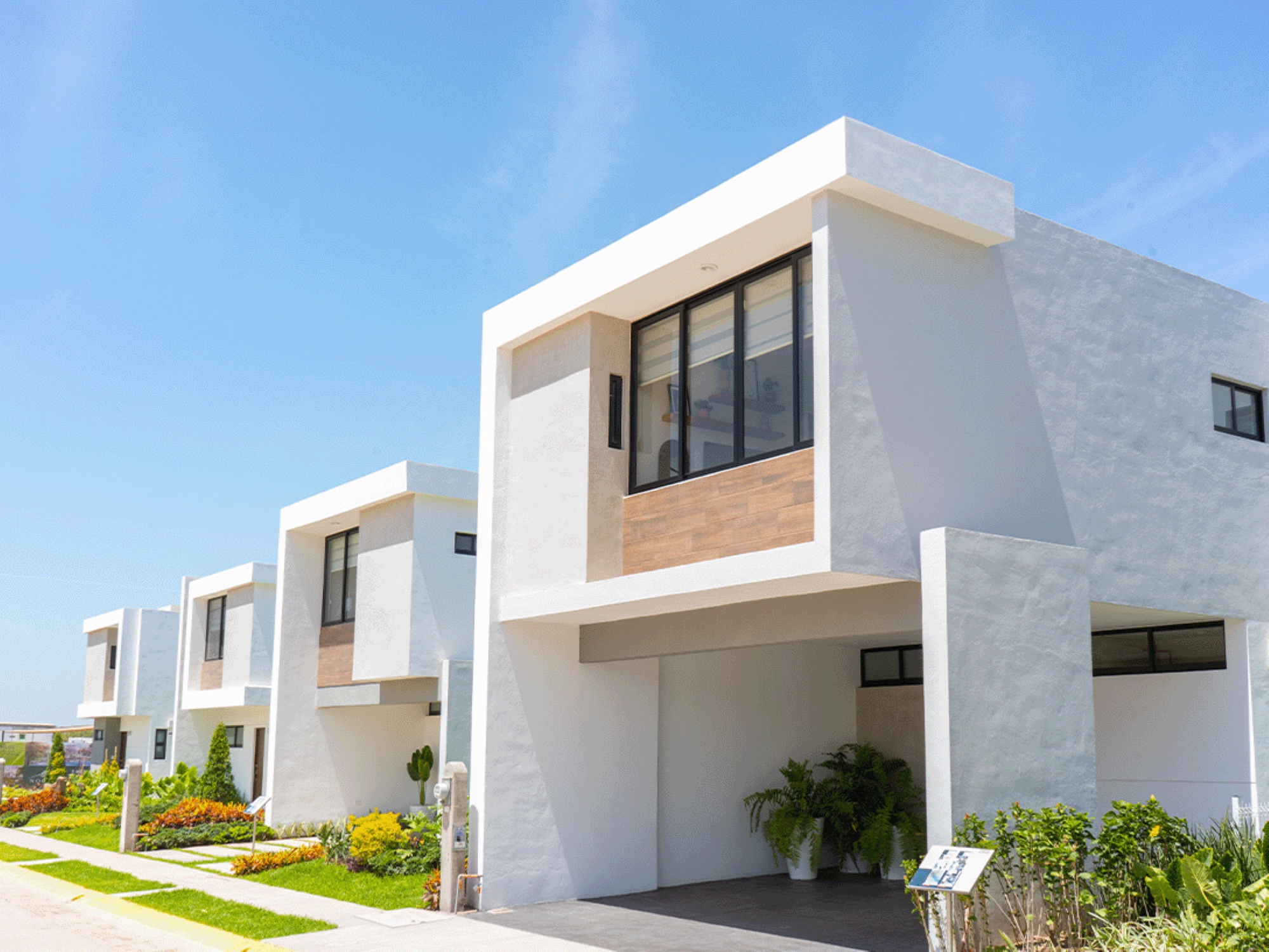 Conjunto de casas residenciales de Desarrollo Inmobiliario Nogal Perisur